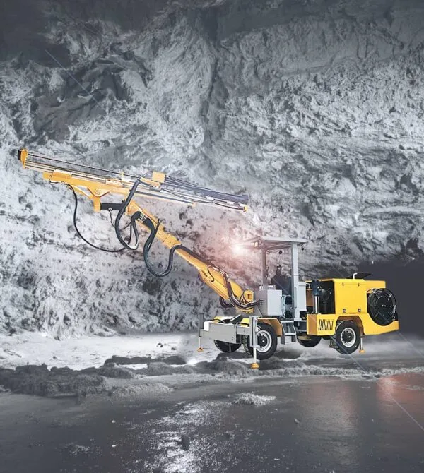 underground rock drilling machine