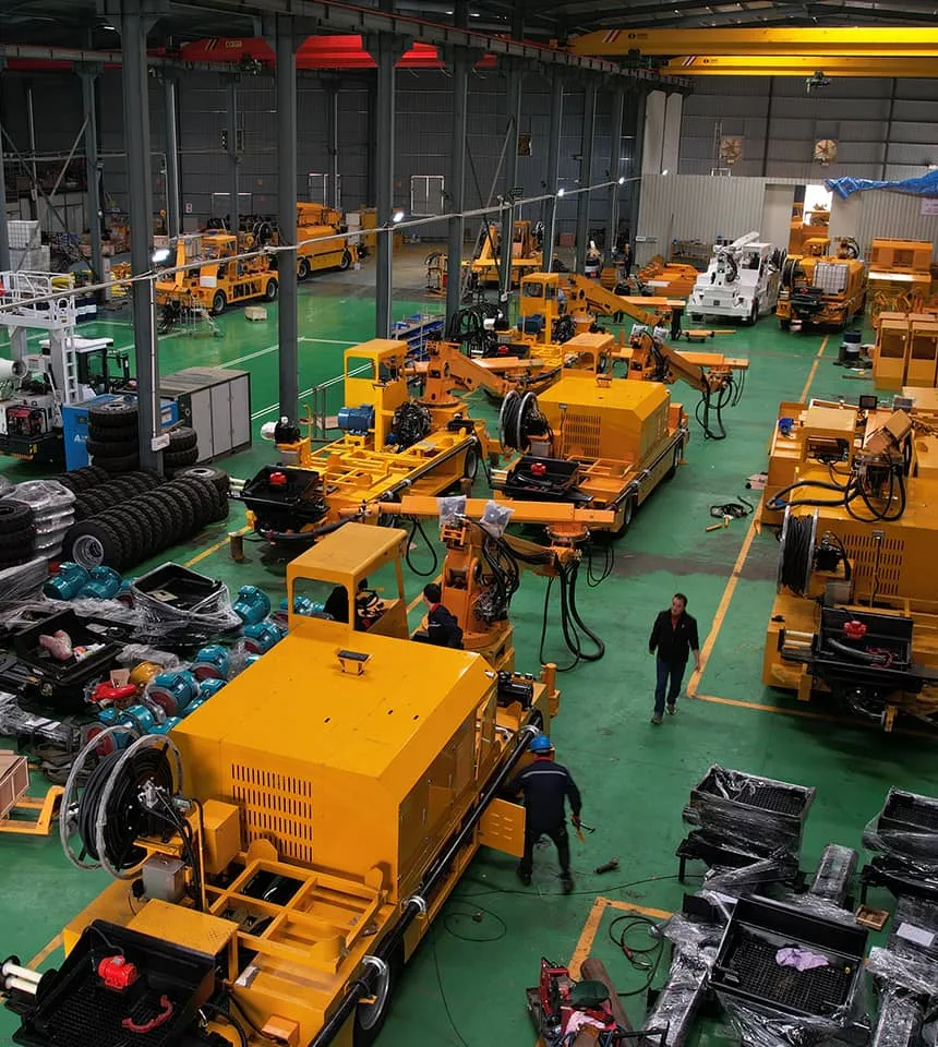 Wet-Concrete-Spray-Shotcrete underground drill rig factories