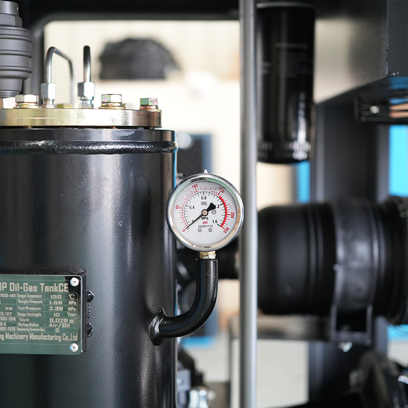 single phase screw compressor