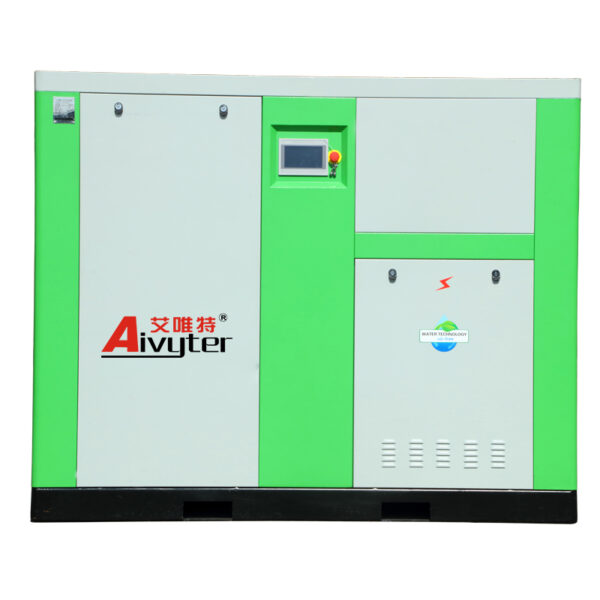 oil free screw air compressor