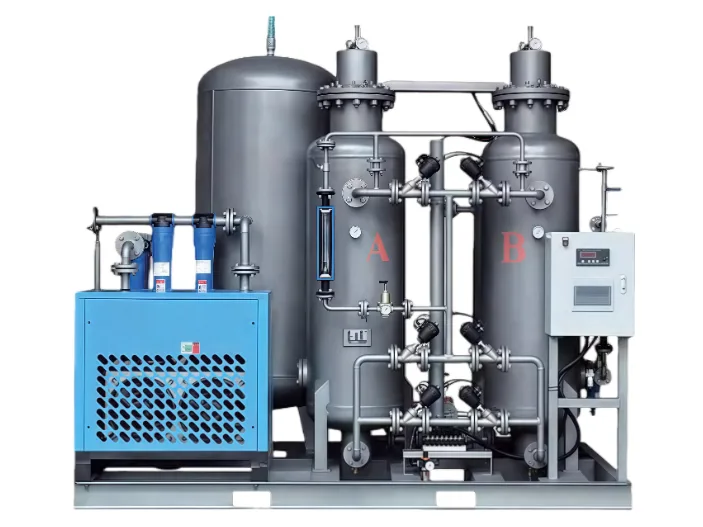 1.PSA O2 Generator heated desiccant air dryer