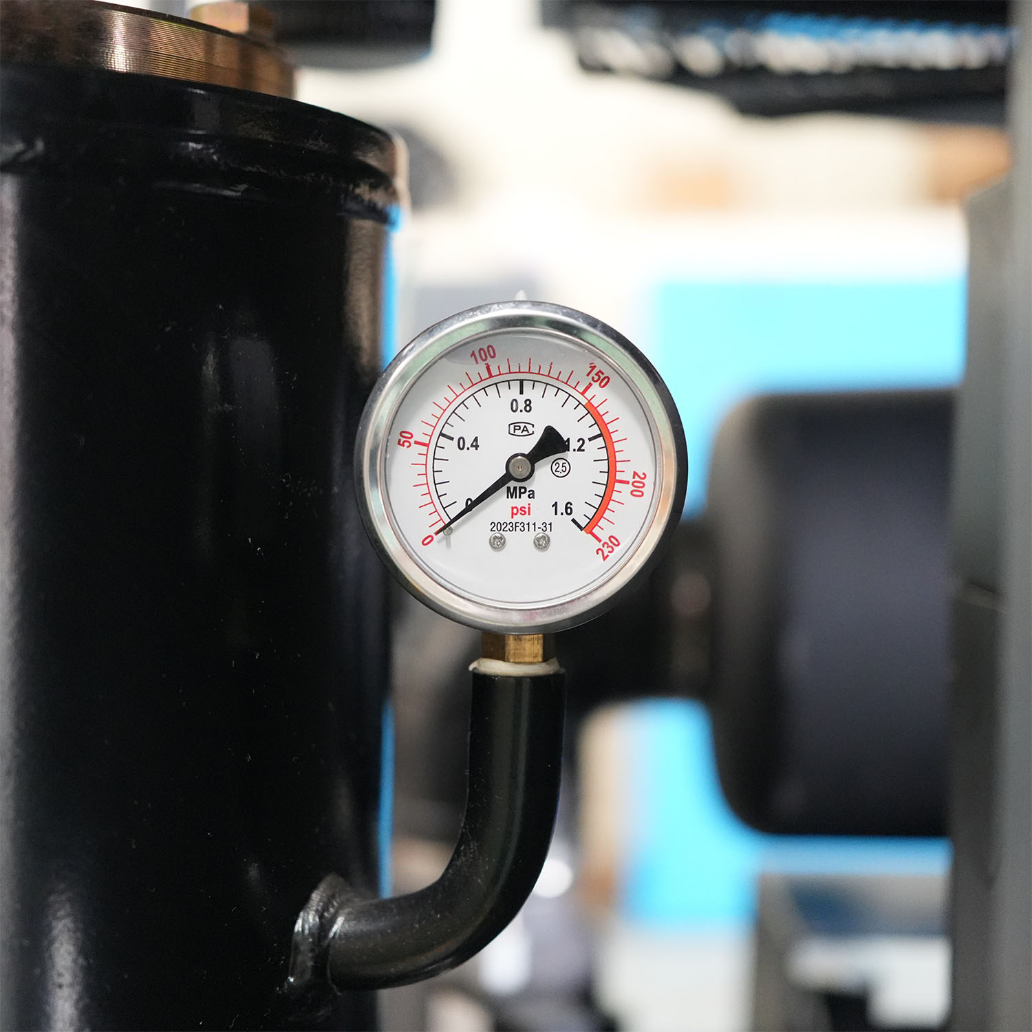 Real-time Pressure Gauge