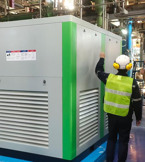 oil free screw air compressor