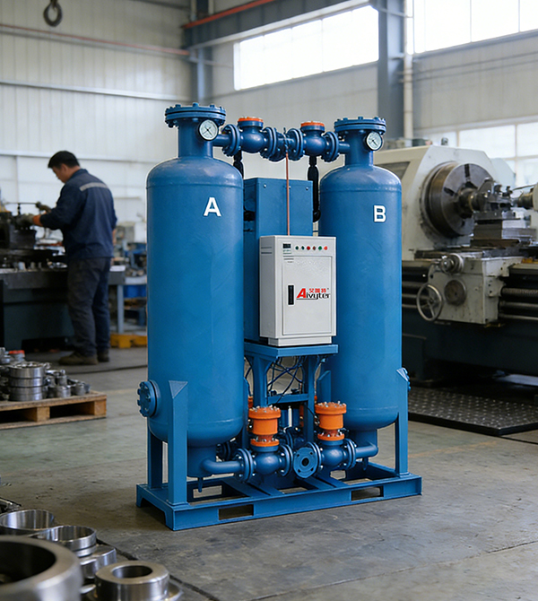 rotary air dryer