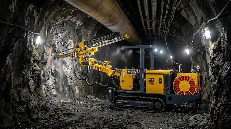 Underground Drill Rig-2 underground mining drilling machines
