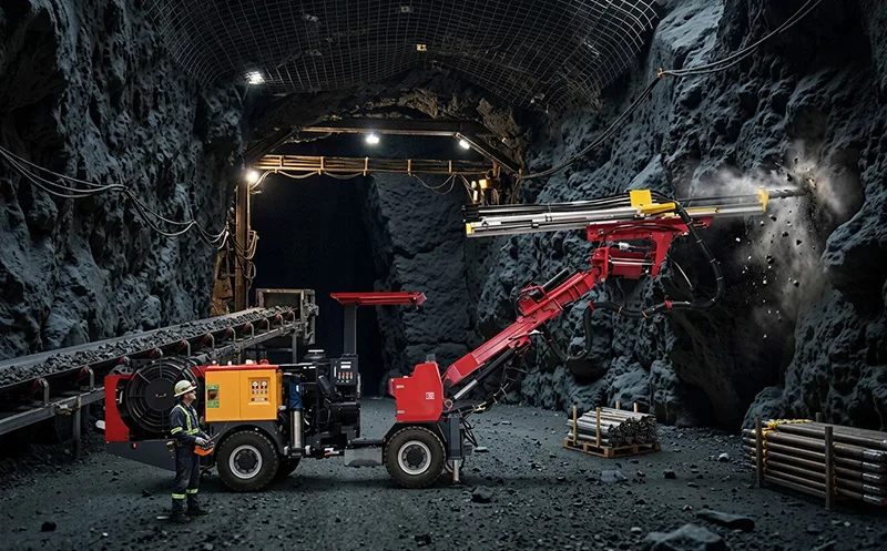 drill rig underground mines