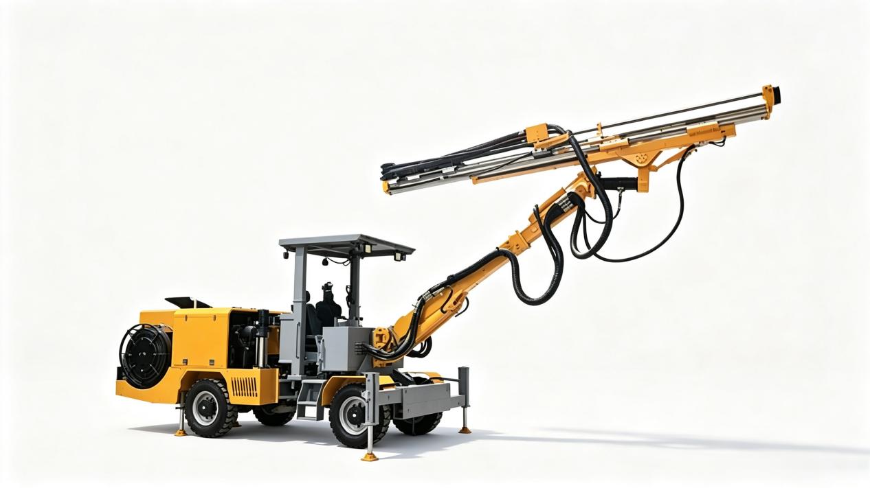 underground rock drilling machine